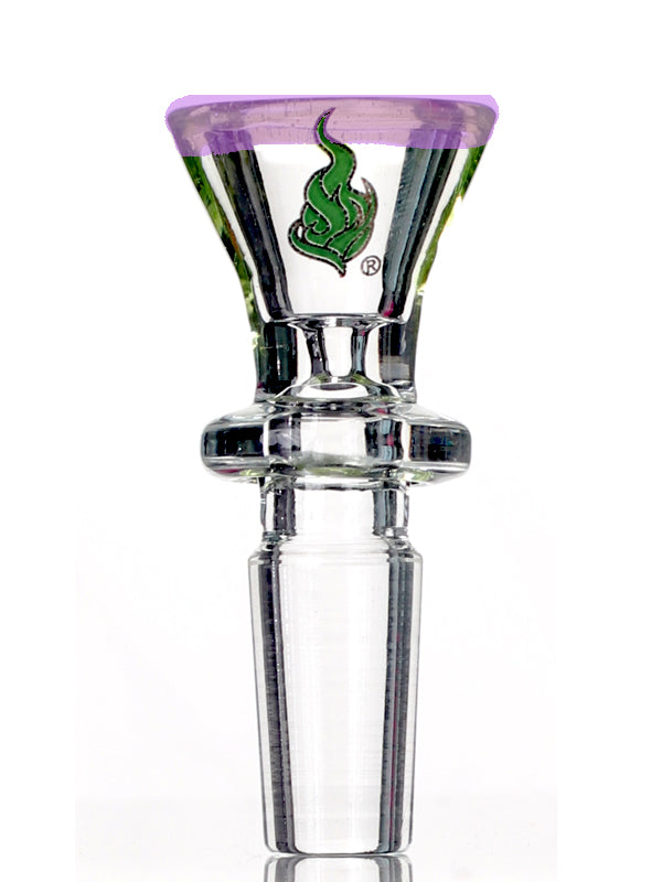 Purple 14mm Medicali Hourglass Bowl